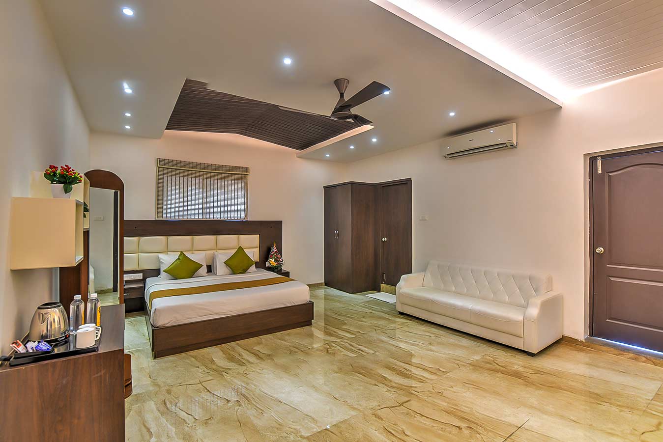 A private villa to retreat to